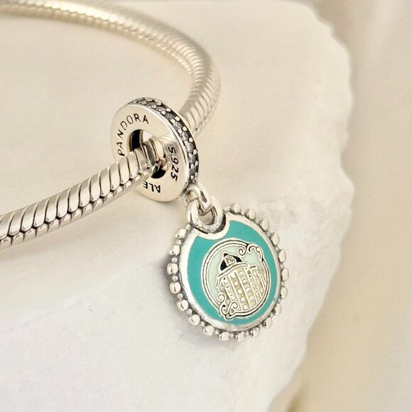Pandora Disney Riviera Resort Dangle S925 Silver Charm - Picture 1 of 4